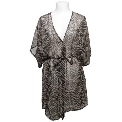 Strandjurk (Zwart, Beige, Meerkleurig) van Frk. Polyester