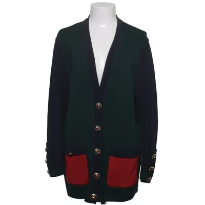 Cardigan (Vert, Bleu, Rouge) de Ara Acrylique, Laine