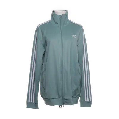 Veste de sport (Vert, Blanc) de Adidas Coton, Élasthane, Polyester recyclé