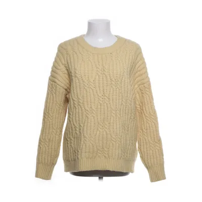 Pull-over (Beige) de Object Acrylique, Élasthane, Polyester recyclé, Laine