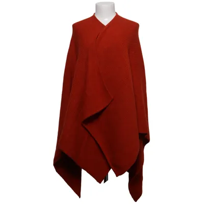Poncho (Röd) från Public Akryl, Merinoull, Polyester
