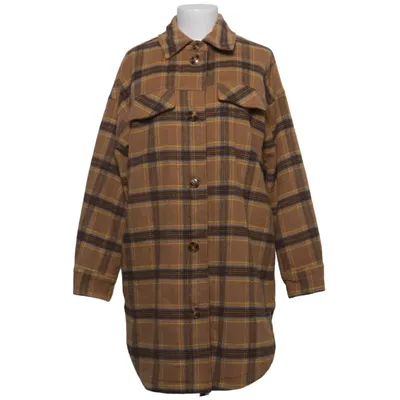 Overshirt (Brown, Yellow) from Big Star Polyester, Wool