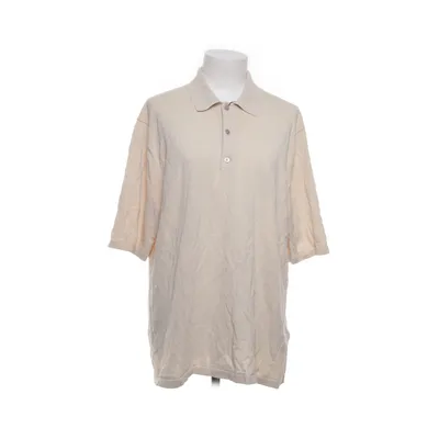 Poloshirt (Beige) van Uniqlo U Katoen, Linnen, Polyamide, Polyester
