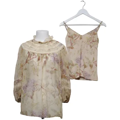 Blus (Beige, Lila, Grön) från Zimmermann Elastan, Polyester