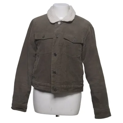 Fodrad jeansjacka (Grön) från Pacific Republic Pull & Bear Bomull, Polyester