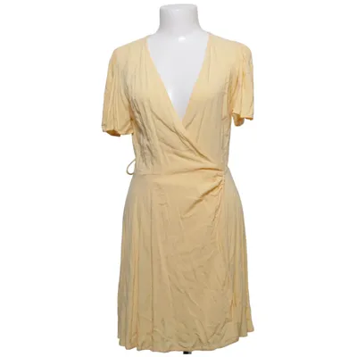 Wrap dress (Yellow) from Camille Botten x NA-KD