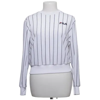 Sweatshirt (White, Blue) from Fila Elastane, Polyester