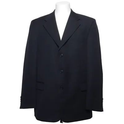 Blazer (Noir) de Cavaliere Viscose, Laine