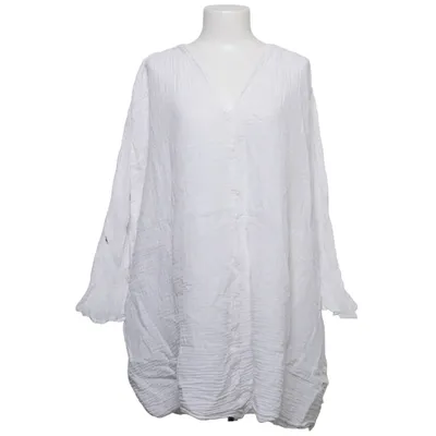 Blouse (Blanc) de Agencies Turquoise Coton
