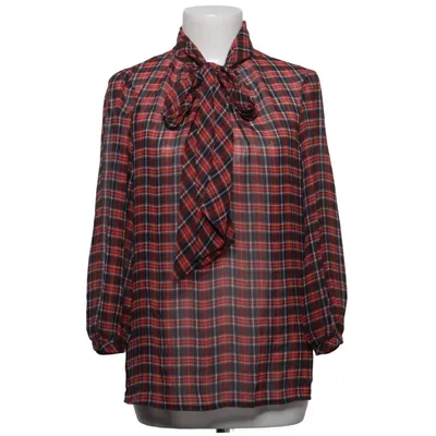 Strikblouse (Rood, Zwart, Wit) van Stile Benetton
