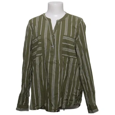 Bluse (Grün, Weiß) von Kaffe Baumwolle