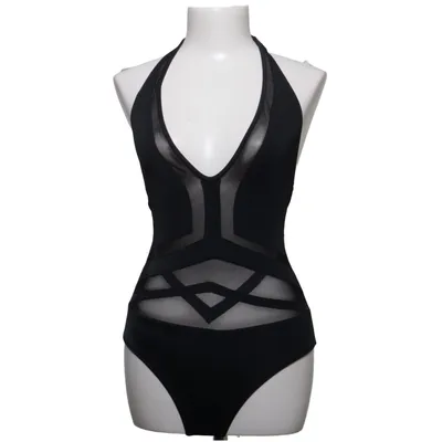Maillot de bain une pièce (Noir) de Koton Élasthane, Polyamide, Polyester