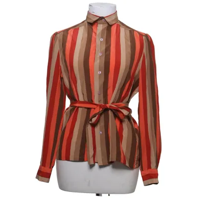 Blouse (Rood, Bruin, Beige) van Louis Féraud Zijde