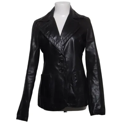 Läderkavaj (Rabby) från Bik Bok Skinn, Polyester