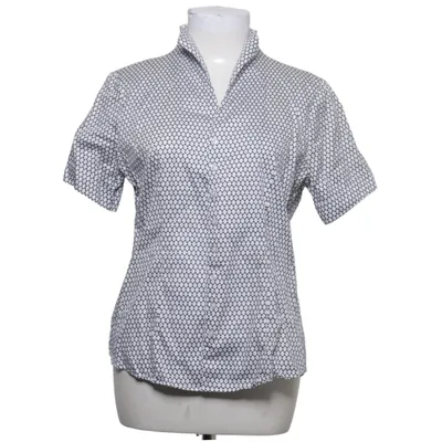 Korte mouwen shirt (Blauw, Wit) van Lawrence Grey Katoen