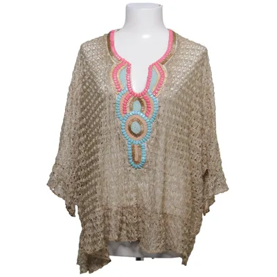 Strandkjole (Beige, Flerfarvet) fra Just Cavalli Viscose