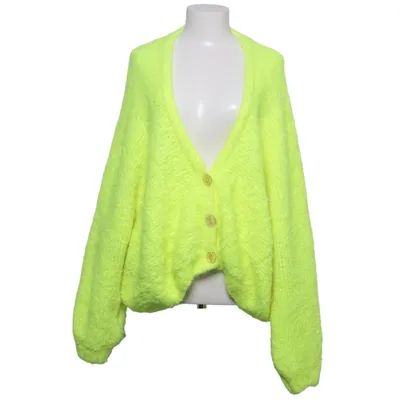 Cardigan (Gul) fra American Vintage Akryl, Alpacauld, Elastan, Polyamid