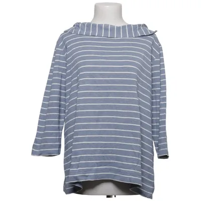 T-shirt à manches longues (Bleu, Blanc) de Jordnära Coton biologique