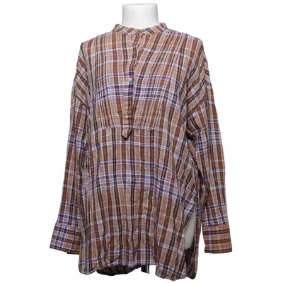 Blouse (Marron, Violet, Blanc) de Charlie Joe Coton
