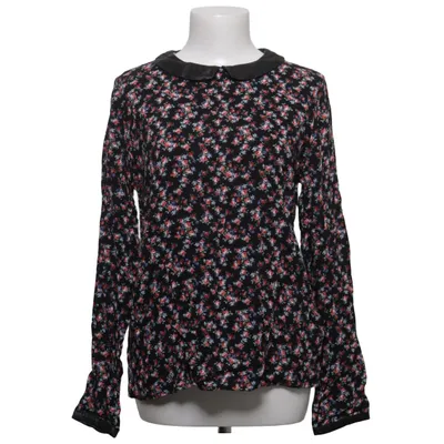 Bluse (Sort, Flerfarvet) fra Xside Viscose