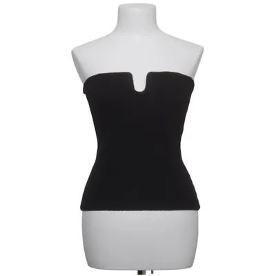 Tube top (Zwart) van H&M Trend Katoen, Polyester