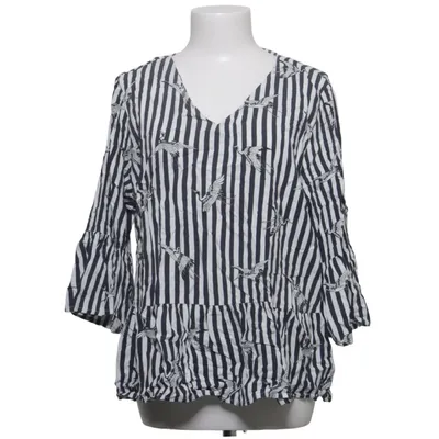 Blouse (Black, White) from Isolde Viscose