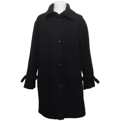 Manteau (Noir) de Hagenfeldt Polyamide, Polyester, Laine