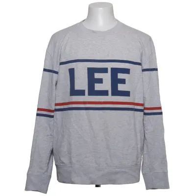 Sweatshirt (Gris, Bleu, Rouge) de Lee Coton, Polyester