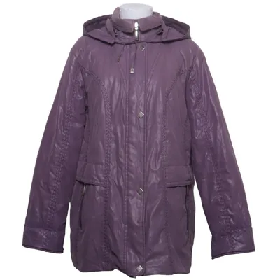 Manteau d'hiver (Violet) de Mian Polyamide, Polyester