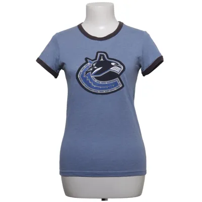 T-shirt (Blå) fra Majestic Athletic Bomuld, Polyester