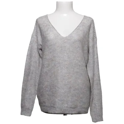 Pull-over (Gris) de Promod Acrylique, Mohair, Polyamide, Polyester, Viscose