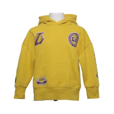 Sweat à capuche (Jaune, Violet) de NBA Coton, Polyester