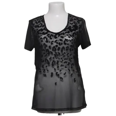 Top (Schwarz) von Page One Baumwolle, Elasthan, Polyamid, Polyester, Viskose
