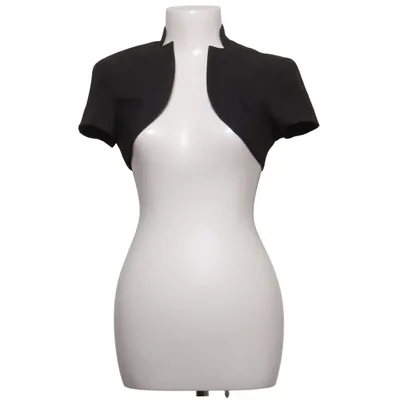 Bolero (Black) from Selection by s.Oliver Acetate, Elastane, Polyester, Viscose