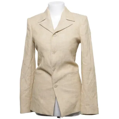 Blazer (Beige) fra Filippa K Bomuld, Elastan, Polyester, Viscose