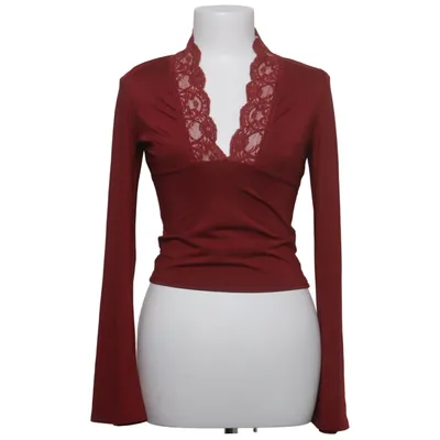 Top (Rood) van Venderby's Elastaan, Polyester