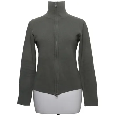 Cardigan (Vert) de Add It Acrylique, Laine de mouton
