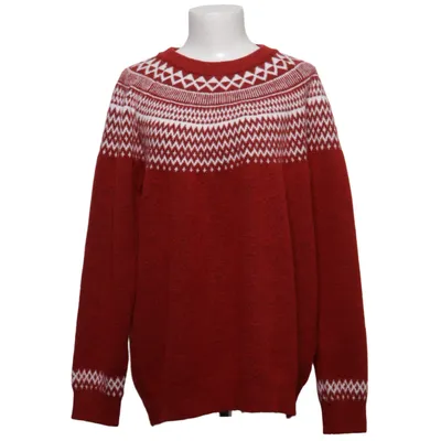 Kersttrui (Rood, Wit) van MyWear Woman Acryl, Elastaan, Polyamide, Gerecycled polyester