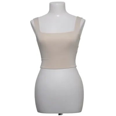 Crop top (Beige) van Amisu