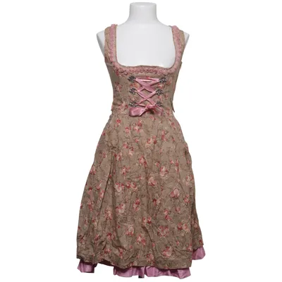 Dirndl (Beige, Rosa, Flerfärgad) från Marjo Bomull, Polyamid, Polyester