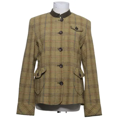 Blazer (Beige, Meerkleurig) van Brigitte von Boch Acetaat, Viscose, Wol