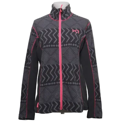Fleecejakke (Grå, Pink) fra Kari Traa Polyester