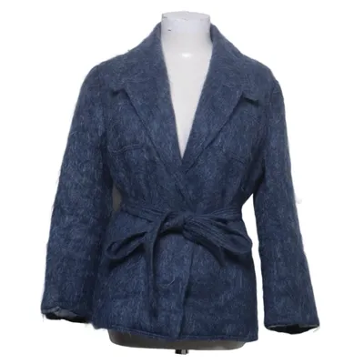 Coat (Blue) from The Scotch House Mohair, Wool