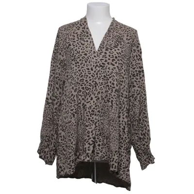 Blouse (Beige, Black) from Mix By