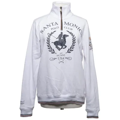 Sweatshirt (Wit) van Santa Monica Polo Club Katoen, Polyester