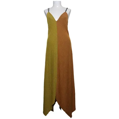 Klänning (Gul, Orange, Svart) från Zara Polyester