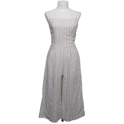 Jumpsuit (Beige, Blauw) van Vintage Havana Linnen, Polyester, Viscose