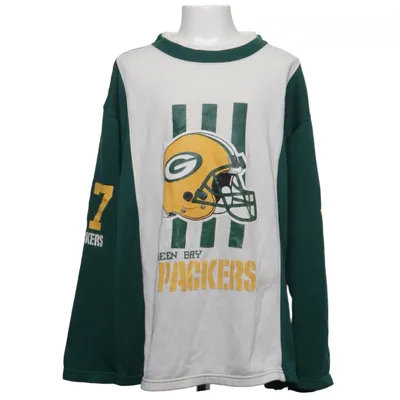 Sweatshirt (Green, White, Yellow) from NFL Acrylic, Cotton