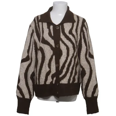 Cardigan (Brun, Beige) fra Stories Akryl, Polyamid, Uld
