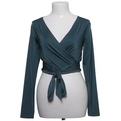 Blouse portefeuille (Vert) de Urban Outfitters Élasthane, Polyester